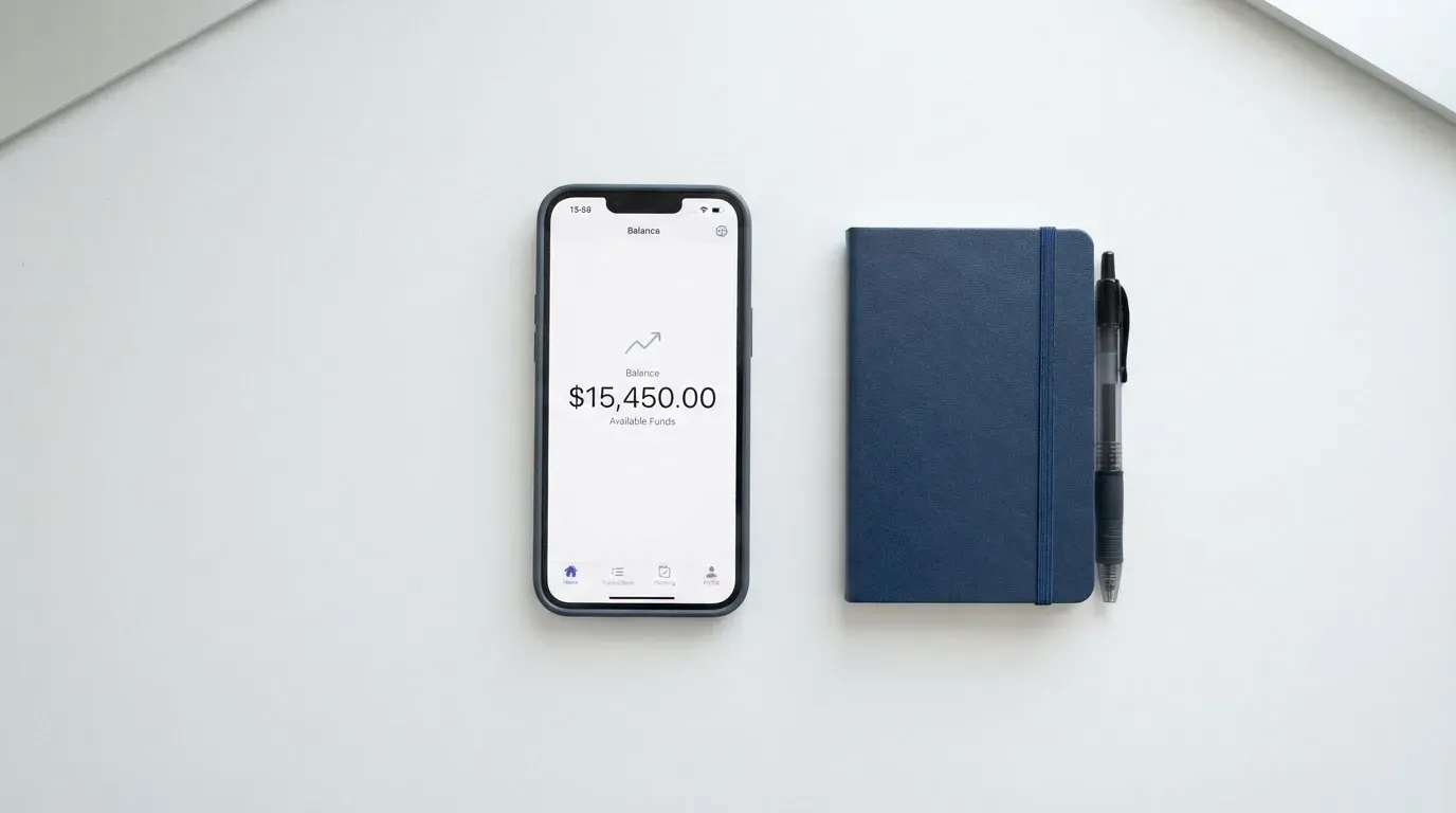 A phone showing a stablecoin transfer screen