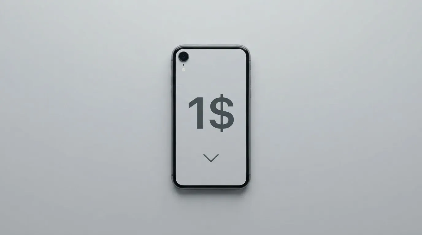 A phone showing a stablecoin transfer screen
