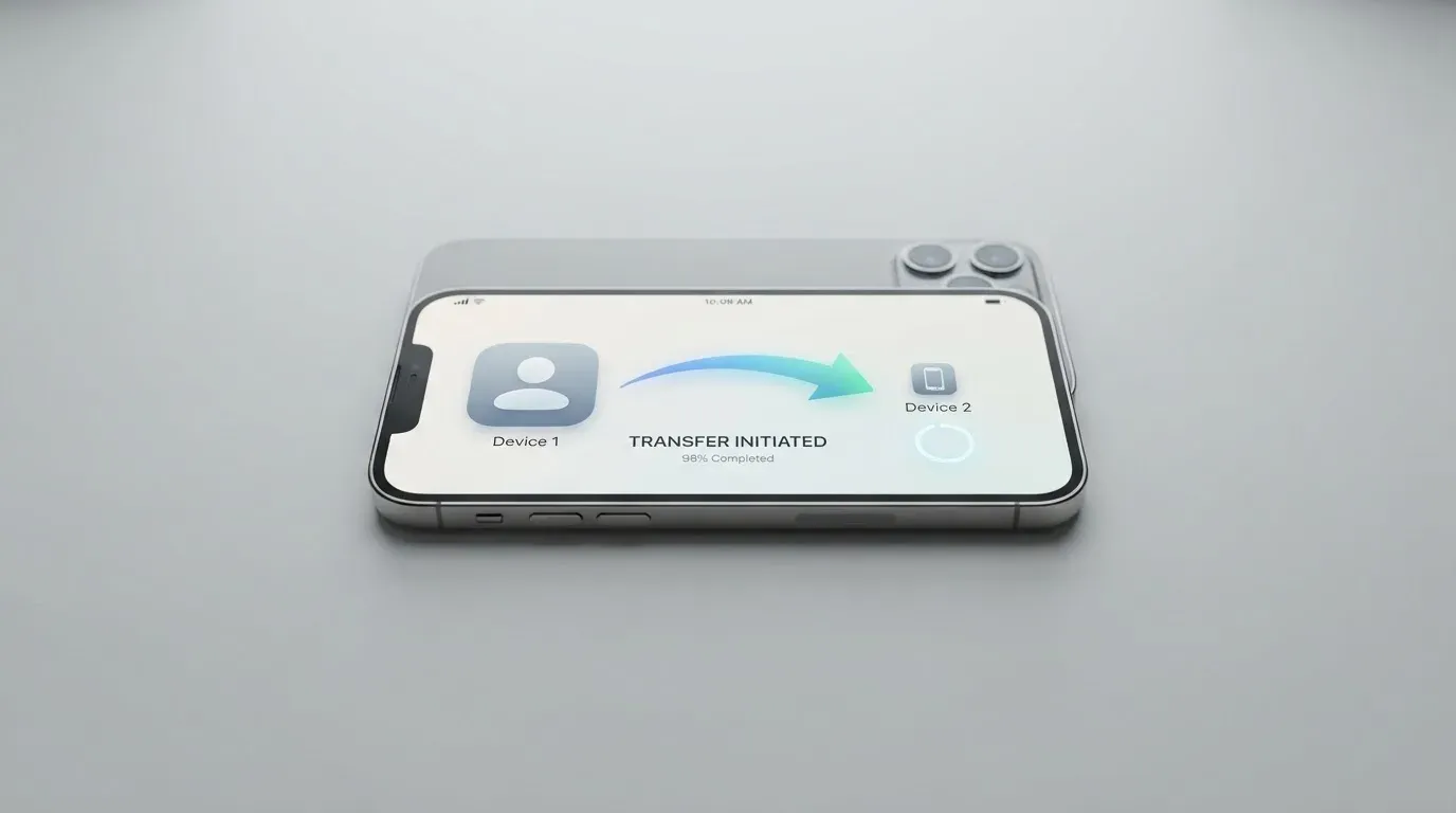 A phone showing a stablecoin transfer screen